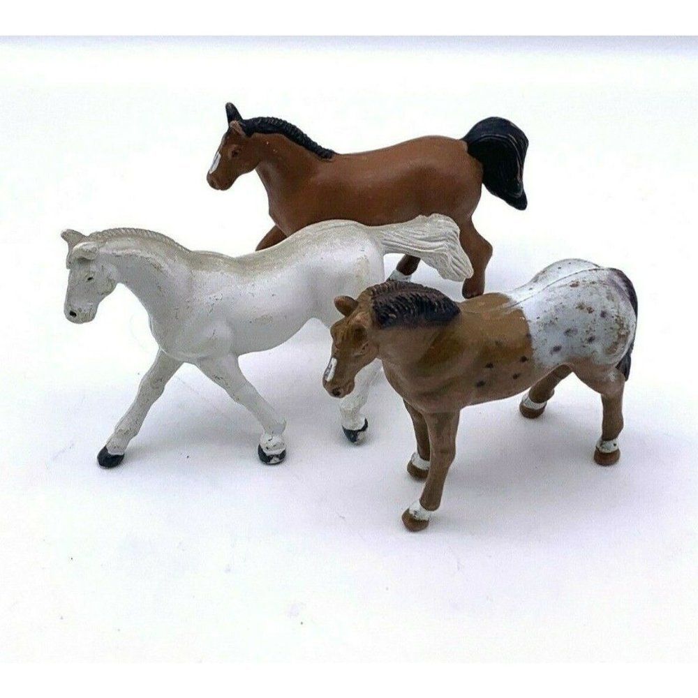 Vintage 1988 Funrise Horse Lot of 3
